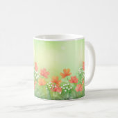 beautiful flowers コーヒーマグカップ (正面右)