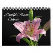 Beautiful Flowers Calendar カレンダー (カバー)