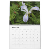 Beautiful Flowers Floral Calendar カレンダー (3月 2026)