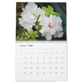 Beautiful Flowers Floral Calendar カレンダー (1月 2026)