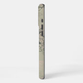 Beautiful Flowers Pattern Japanese cherry blossom  iPhoneケース (左側面)