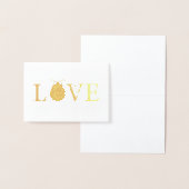 Beautiful Foil 'Love Bug' 箔カード (ディスプレー)