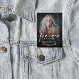 Beautiful Forever in our Hearts Photo Memorial 缶バッジ