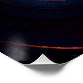 Beautiful Fractal Lily ポスター (コーナー)