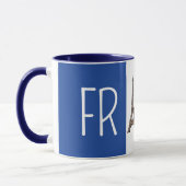Beautiful France Flag Mug version Eiffel Tower マグカップ (左)