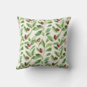 Beautiful Garden Ladybug クッション (裏面)