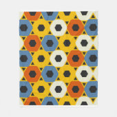 Beautiful geometric pattern  フリースブランケット (正面)