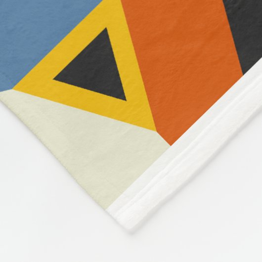 Beautiful geometric pattern  フリースブランケット (角)