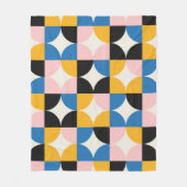 Beautiful Geometric Pattern  フリースブランケット (正面)