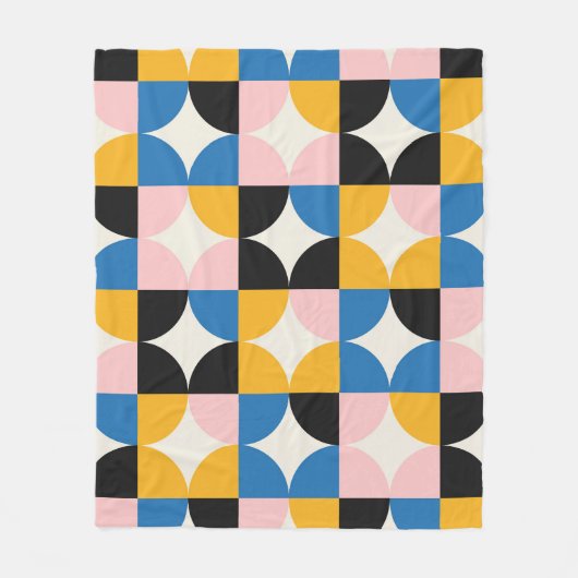 Beautiful Geometric Pattern フリースブランケット (正面)
