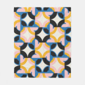 Beautiful Geometric Pattern  フリースブランケット (正面)