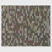Beautiful geometric pattern design abstract, art, ラッピングペーパー (フラット)