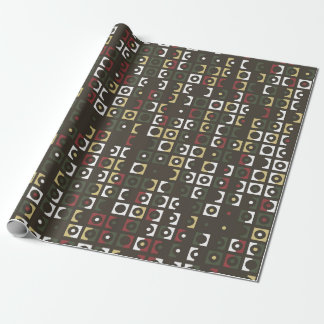 Beautiful geometric pattern design abstract, art, ラッピングペーパー