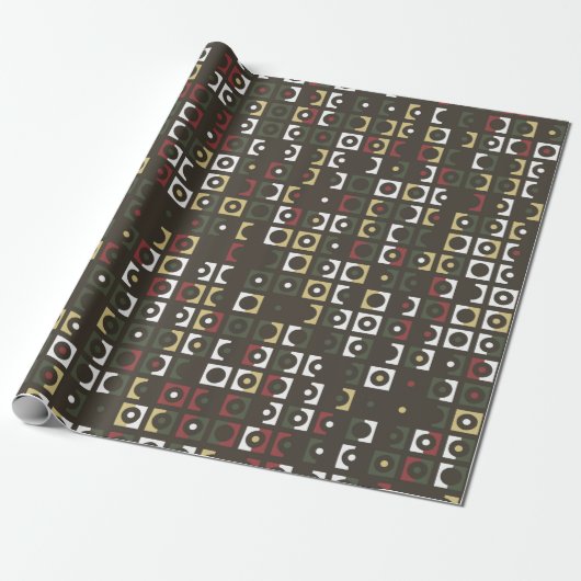 Beautiful geometric pattern design abstract, art, ラッピングペーパー (アンロールド)