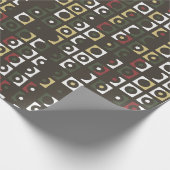 Beautiful geometric pattern design abstract, art, ラッピングペーパー (角)