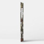 Beautiful geometric pattern design abstract, art, Case-Mate iPhoneケース (裏面 / 左)