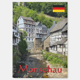 Beautiful German village Monschau in summer travel マグネット