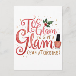 Beautiful Gift for those glam relatives ポストカード