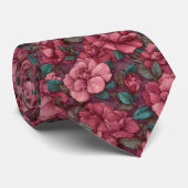 Beautiful Gifts For Father Gardenias Flower ネクタイ (ロール)