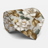 Beautiful Gifts For Guys Gardenias Flower ネクタイ (ロール)