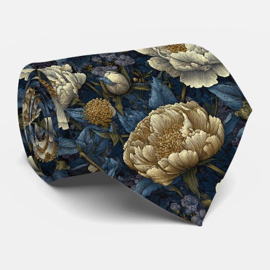 Beautiful Gifts For Guys Peonies ネクタイ (ロール)