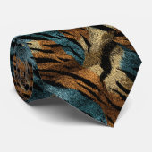 Beautiful Gifts For Men Tiger Skin ネクタイ (ロール)