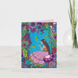 Beautiful Girl, Beautiful Birthday Card - Bella 14 カード