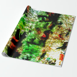 Beautiful green abstract wrapping paper,Textured  ラッピングペーパー