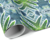 Beautiful, Green and Blue Fern Mandala ラッピングペーパー (ロールコーナー)