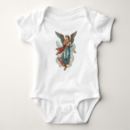 Beautiful Guardian Angel Baby Bodysuit ベビーボディスーツ