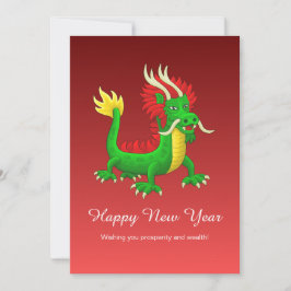 Beautiful Hand Drawn Chinese Dragon シーズンカード