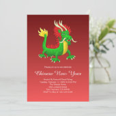 Beautiful Hand Drawn Chinese Dragon 招待状 (スタンド正面)