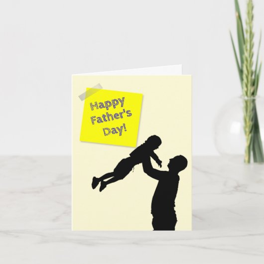 Beautiful Happy Father's dayのお知らせ 案内状 (正面)