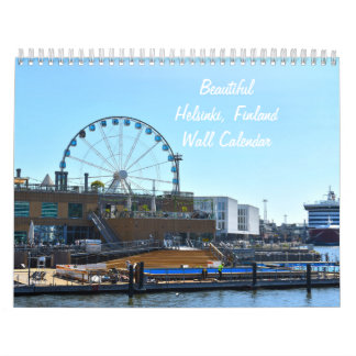 Beautiful Helsinki Finland Wall Calendar カレンダー
