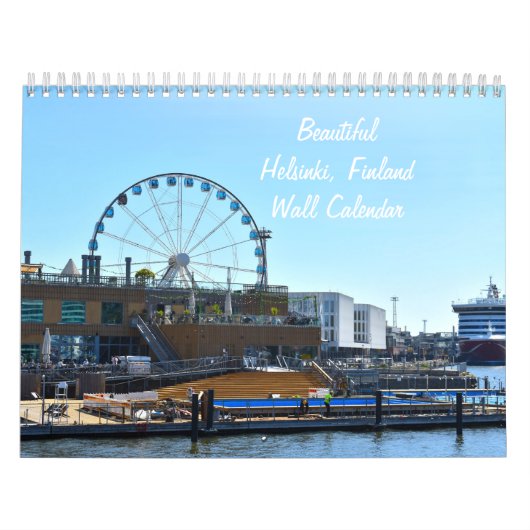 Beautiful Helsinki Finland Wall Calendar カレンダー (カバー)