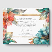 Beautiful Hibiscus Serenade Paradise ゲストブック (裏面)