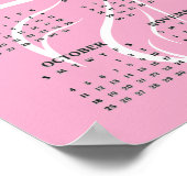 Beautiful Horse Design 2026 Wall Calendar ポスター (角)