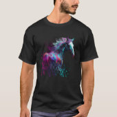 Beautiful Horse  Splash Equestrian Horse Trainer 2 Tシャツ (正面)