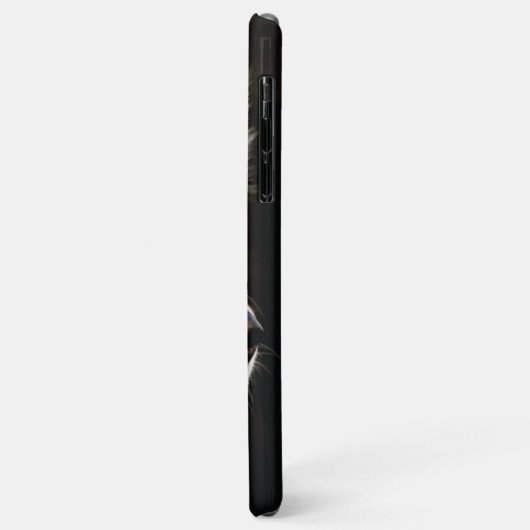 Beautiful Husky Throw Pillow Case-Mate iPhoneケース (裏面/左)