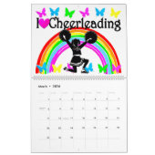 BEAUTIFUL I LOVEチアリーティングカレンダー カレンダー (3月 2026)