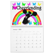 BEAUTIFUL I LOVEチアリーティングカレンダー カレンダー (1月 2027)