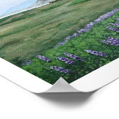 Beautiful Icelandic landscape by Pola.B.Alex Art ポスター (角)