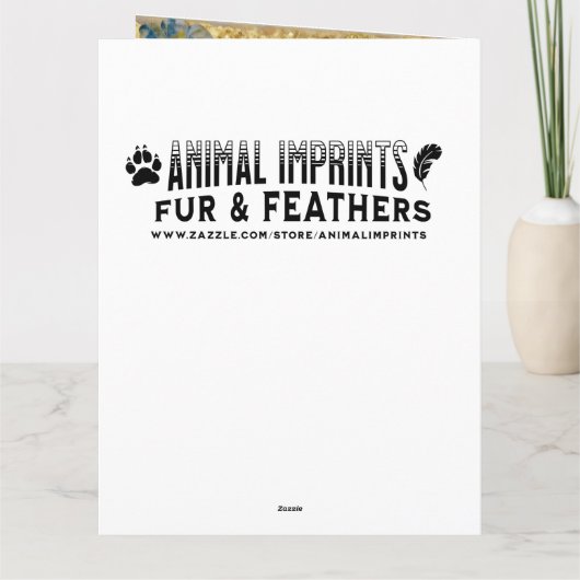 Beautiful Impasto Butterfly and Flowers Birthday カード (裏面)