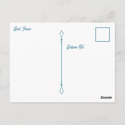 Beautiful Impasto Whale Oceanic Keep in Touch ポストカード (裏面)