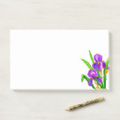 Beautiful Irises Post-it®ノート ポストイット (デスク)