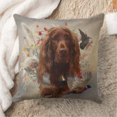 Beautiful Irish  Setter クッション (ブランケット)