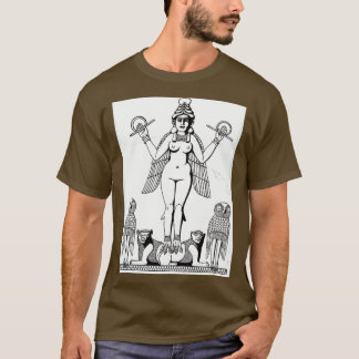 Beautiful Ishtar Goddess of Eroticism Tシャツ