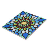 Beautiful islamic mosaic pattern tile タイル (側面)