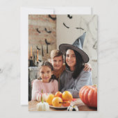 Beautiful Jack O’Lantern Photo Halloween Card シーズンカード (裏面)