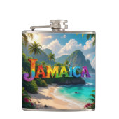 Beautiful jamaica フラスク (正面)